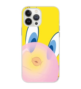 Iphone 12 Pro Uyumlu Tweety Tasarımlı Şeffaf Telefon Kılıfı