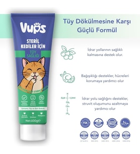 Tüy Dökülme Engelleyici Kedi Malt Macunu 100 gr