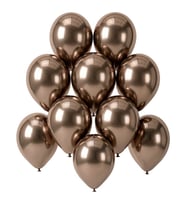 Truffle Renk Lateks krom Balon (15 cm) - 10 Adet