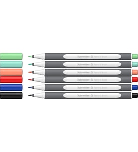 Schneider Brush Pen Pai̇nt-It 070 Pastel 6 Li Ml07010503
