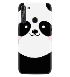 Casper Via X20 Kılıf Silikon Desen Özel Seri Sevimli Panda 1794