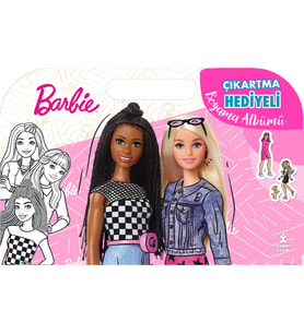 Barbie Çıkartma Hediyeli Boyama Albümü