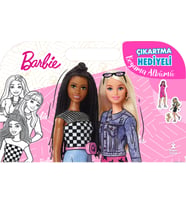 Barbie Çıkartma Hediyeli Boyama Albümü