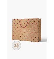 No1 25'li Pure Love Seri Kraft Çanta (Kahverengi)