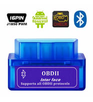 OBDII Bluetooth Araba Arıza Tespit Cihazı Beyin Ayar Test Tamir Aracı Android Windows Kablosuz Can