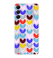 PrintiFy Samsung Galaxy A05S ile Uyumlu Water Color 1  Kamera Korumalı Şeffaf  Kılıf