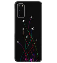 Samsung A02S A03S A10 A12 A13 A21S A22 Kılıf Desenli Silikon Line Planet 1736