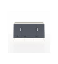 Arges Konsol 6 Raflı 3 Çekmeceli 4 Kapaklı 176x30x99 Aytaşı-Antrasit