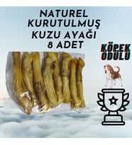 Sevimli Pet Store Kurutulmuş Kuzu Ayak Paça 8 Li Paket