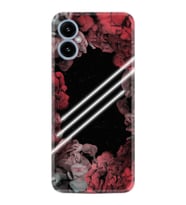 X5 Kılıf Silikon Desen Özel Seri Flowers Line 1732