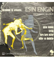 Esin Engin Aşkın Kanunu EP 45lik Plak (Karışık)