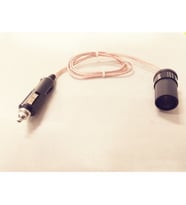 12 ve 24 Volt Uyumlu Araç  Çakmaklık Uzatma Kablosu - 3 Metre