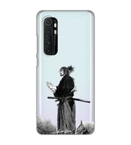 Xiaomi Mi Note 10 LITE Uyumlu Vagabond Tasarımlı Şeffaf Telefon Kılıfı