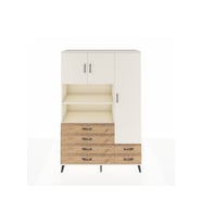 Hyperion Dolap 9 Raflı 6 Çekmeceli 3 Kapaklı 132x44x195 Aytaşı-Aytaşı/Çam