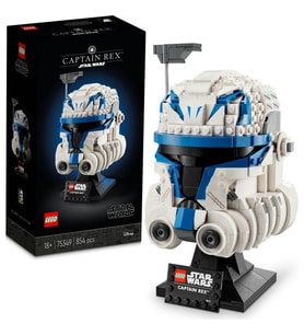 LEGO® Star Wars™ Helmet Yüzbaşı Rex™ Kaskı 75349 - Yetişkinler için Koleksiyonluk Sergileme Modeli Yapım Seti (854 Parça)