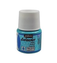 Pebeo Setacolor Glitter (Simli)  Kumaş Boyası 206 TURQUOISE 