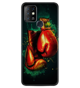 INFINIX Hot 8 9 10 11S Hot 10 Play 10T Kılıf Desemli Silikon Boks Eldiveni 1763