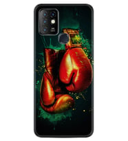 INFINIX Hot 8 9 10 11S Hot 10 Play 10T Kılıf Desemli Silikon Boks Eldiveni 1763