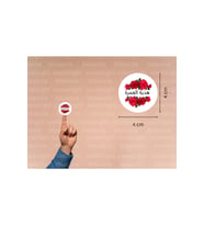 Arapça Umre Hediyesi Etiketi Yuvarlak Sticker Hajj Umre Mat Çıkartma Hediyelik 4 Cm (90 ADET)