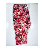 Cepsiz Kışlık Polar Kadın Pijama Altı Tek Alt je21 (Kırmızı)