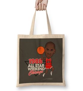 Michael Jordan 1988 All Star Weekend Bez Çanta Uzun Saplı