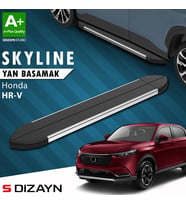 S-Dizayn Honda HR-V 3 Skyline Krom Yan Basamak 173 Cm 2021 Üzeri A+ Kalite