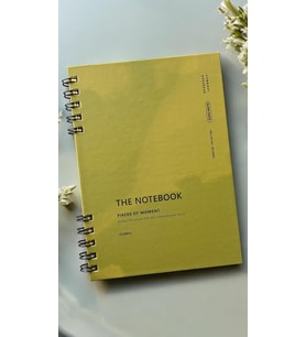 Spiralli 80 Yaprak Çizgisiz A5 Defter, Not Defteri, Okul Defteri, 4 Farklı Renk Seçeneği (03 Olive Green)