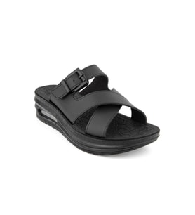 Muya Orthopedix Therma Air Max Tabanlı Islak Zemin Kadın Terlik 33003 (Siyah)