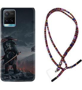 Vivo Y11S Y21S Y20 Y20S Y70 Kılıf Boyun Asklı Rasta Silikon Warrior 1653