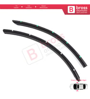 VW Transporter T5 T6 T6.1 Caravelle Multivan 7H0837565 7H0837566 İçin Ön Kapı Alt Fitili Seti