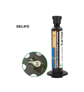 Relife Rl-Uvh902 3s Hızlı Kuruyan Uv Flux Anakart / Bord Boyası 10cc - Şeffaf