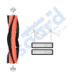 Dreame D9,D9 Max,L10 Pro,D9 Pro Uyumlu 1 Ana Fırça 2 Yan Fırça 2 Filtre PKT-iasgf0000155