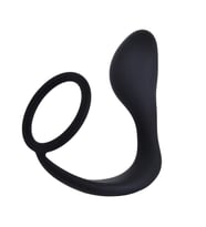Carmine Silikon Penis Halkası ve  Plug