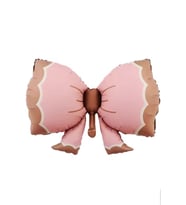 Beysüs Retro Fiyonk Folyo Balon Pembe