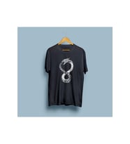 Oversize Altered Carbon Dragon Baskılı Unisex T-shirt (Siyah)