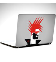 Minimal Saçlar Laptop Sticker 13 İnch (34X24CM)