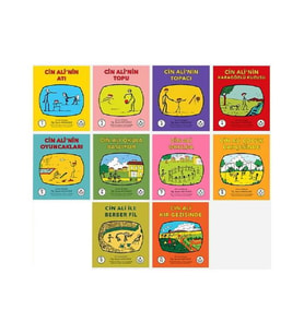 Cin Ali Serisi 10 Kitap Takım Rasim Kaygusuz Cin Ali Yayınları