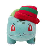 Pokemon Pelüş Figür Yılbaşı Serisi - Bulbasaur 20 cm PKW3377