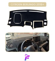 CITROEN BERLİNGO (2018+) Torpido Koruyucu Güneş ve Yansımaya Karşı Kalkan Tam Koruma TA49