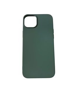 iPhone 14 Plus ile Uyumlu Cappy Silikon Kılıf Yeşil