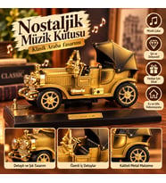 Nostaljik Klasik Araba Müzik Kutusu