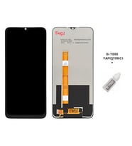 Tkgz - Oppo A15 Uyumlu Lcd Ekran Dokunmatik -A- Kalite + B-7000