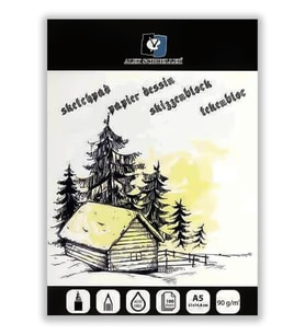 Alex Schoeller Jumbo Eskiz Blok A5 Üstten Yapışkanlı ALX0282