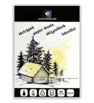 Alex Schoeller Jumbo Eskiz Blok A5 Üstten Yapışkanlı ALX0282