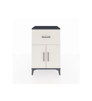 Hyperion Komodin Tek Raflı Tek Çekmeceli 2 Kapaklı 60x44x96 Antrasit-Aytaşı