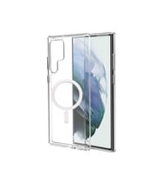 Samsung Galaxy S22 Ultra Kılıf Şeffaf Magsafe Kapak (Renksiz)