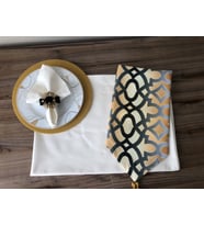 SOFRA SUNUM SETİ DEGRADE OTTOMAN DESENLİ (Krem)