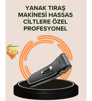 Şarj Göstergeli Yıkanabilir Erkek Tıraş Makinesi