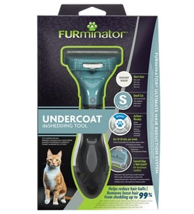 Furminator Kısa Tüylü Kediler İçin Tüy Toplayıcı Kedi Tarağı S 3.9 Cm