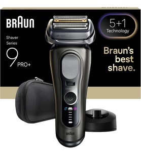 Braun Series 9 Pro+ Elektrikli Tıraş Makinesi, Islak Ve Kuru, Şarj Standı, 9615S